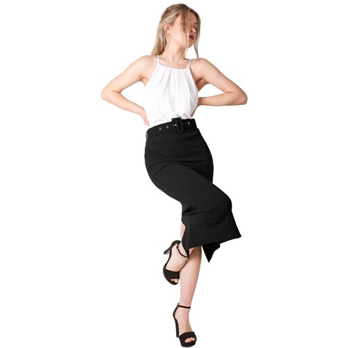 Falda Mujer Negro Stfashion 79305020 .