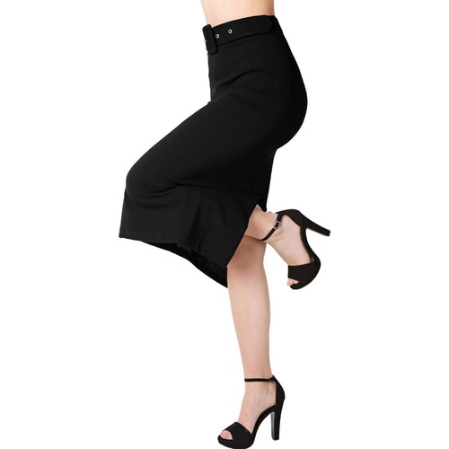 Falda Mujer Negro Stfashion 79305020 .