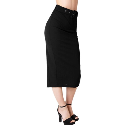 Falda Mujer Negro Stfashion 79305020 .