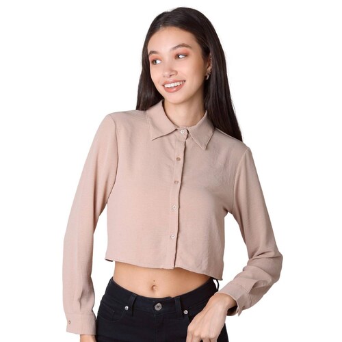 Blusa Mujer Beige Stfashion 60405011 