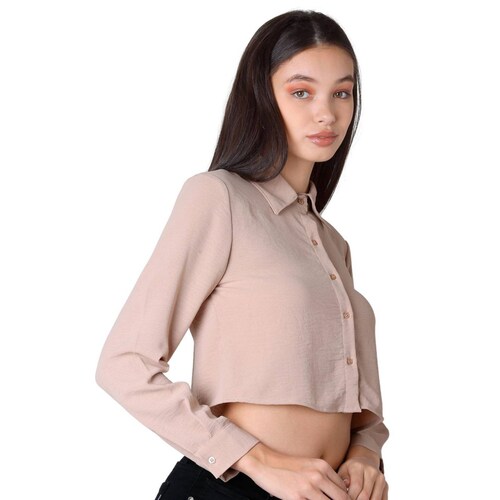Blusa Mujer Beige Stfashion 60405011 