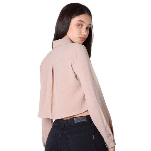 Blusa Mujer Beige Stfashion 60405011 