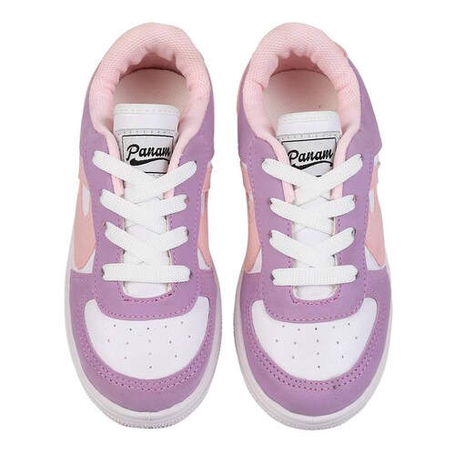 Tenis Niña Moda Blanco Panam 15503811 