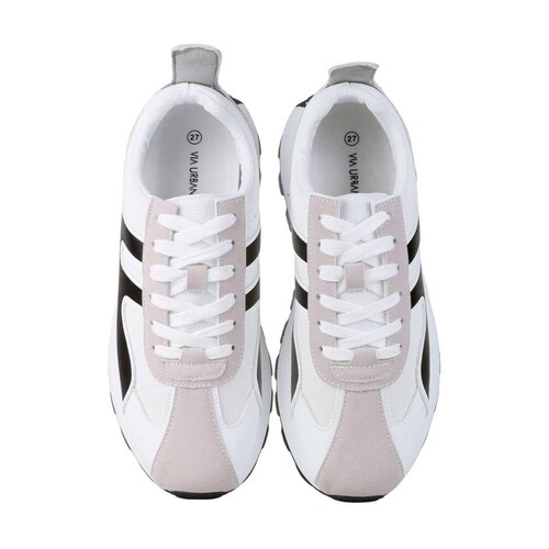 Tenis Hombre Casual Blanco Via Urbana 06804021 
