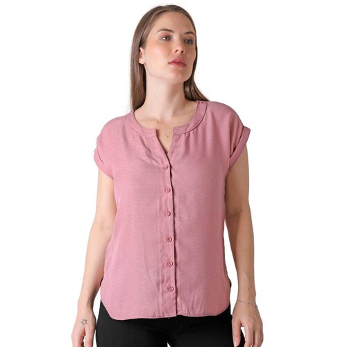 Blusa Mujer Rosa Stfashion 53005024 .