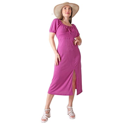 Vestido Mujer Casual Rosa Stfashion 52405001 