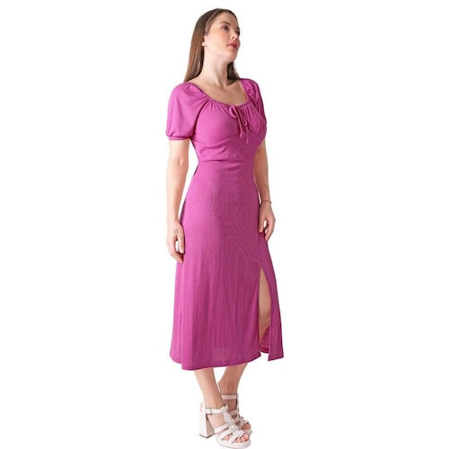 Vestido Mujer Casual Rosa Stfashion 52405001 