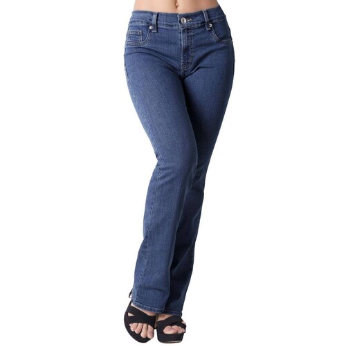 Jeans Mujer Basico Recto Azul Oggi Yess 59105010 