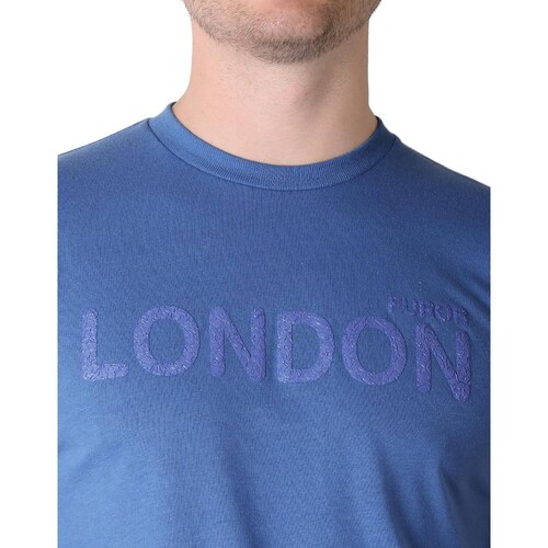 Playera Hombre Moda Camiseta Azul Furor 62107023 