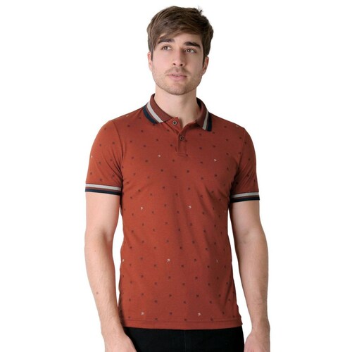 Playera Hombre Moda Polo Rojo Stfashion 71605003 