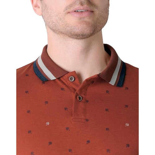 Playera Hombre Moda Polo Rojo Stfashion 71605003 