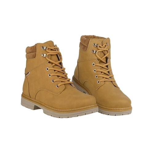 Botin Mujer Casual Tacon Mostaza Torrente 14704113 