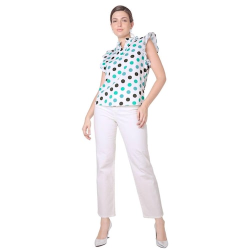 Pantalón Mujer Casual Recto Blanco Stfashion 53705000 