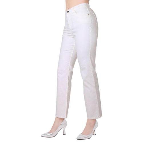 Pantalón Mujer Casual Recto Blanco Stfashion 53705000 