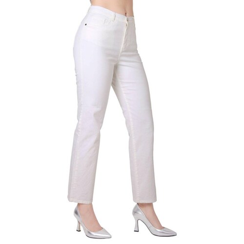 Pantalón Mujer Casual Recto Blanco Stfashion 53705000 