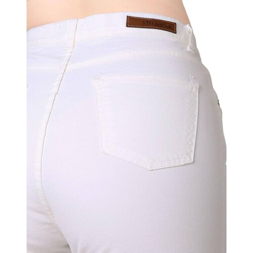 Pantalón Mujer Casual Recto Blanco Stfashion 53705000 