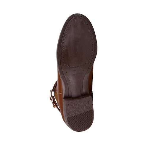 Botin Mujer Casual Piso Café Stfashion 24104102 .