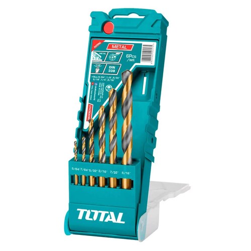Juego de 6 Brocas Para Metal 
