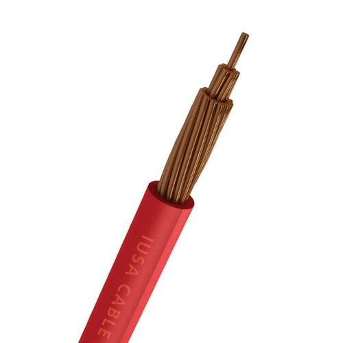 Cable THW-LS/THHW-LS CE RoHS 8 AWG en caja color rojo 