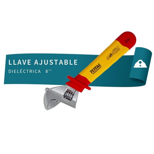 Llave ajustable dieléctrica 8 