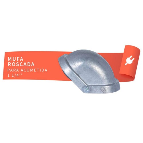 Mufa para acometidas de 1 1/4" 