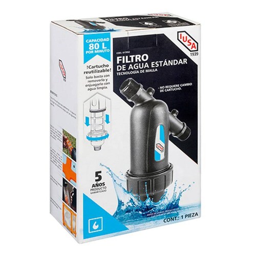Filtro de agua con malla tradicional 80 L 