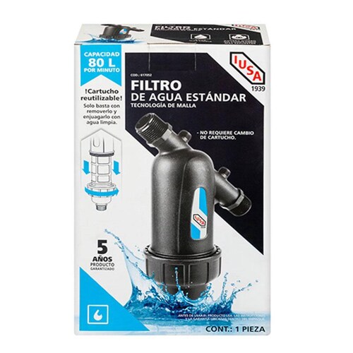 Filtro de agua con malla tradicional 80 L 