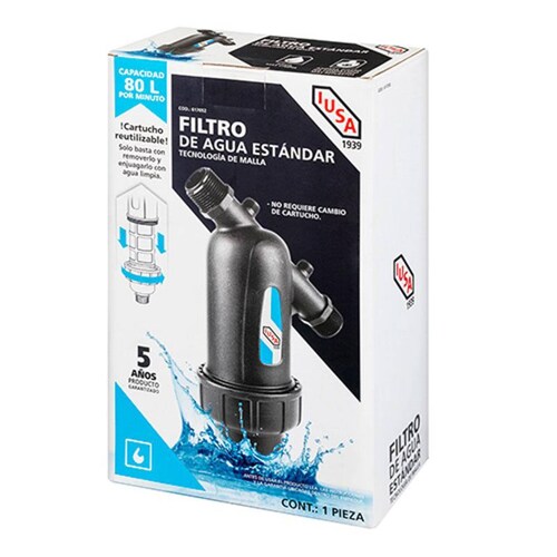 Filtro de agua con malla tradicional 80 L 
