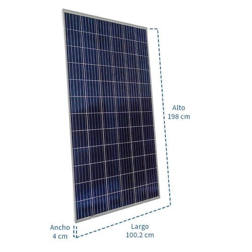 Panel solar fotovoltaico de 400 w monocristalino 