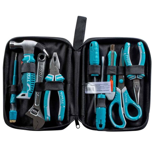 Estuche de Tela, Total, con 9 Herramientas 