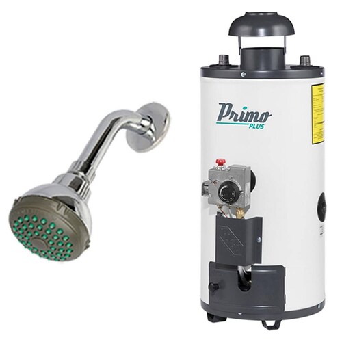 Kit Calentador de Paso Primo Gas L.P + Regadera 