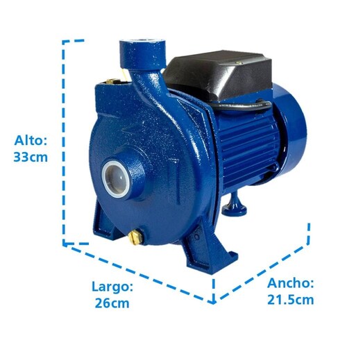 Bomba Centrífuga Residencial, IUSA, Primo 1 HP, 95L/min 