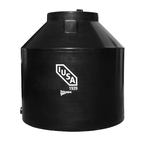 Tinaco Tricapa IUSA, 750 L., Negro + Accesorios Alta Presión 