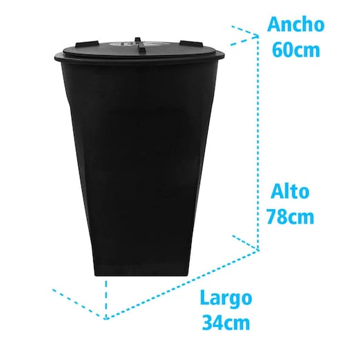 Contenedor de Lodos de 100 litros para Biohidro 
