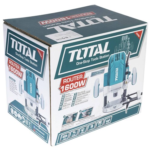 Router, Fresadora de Mano, Total, 1,600 W 