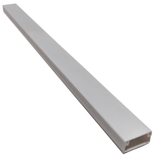 Canaleta Plástica, IUSA, PVC, 2m, 17x35mm, 10pzas 