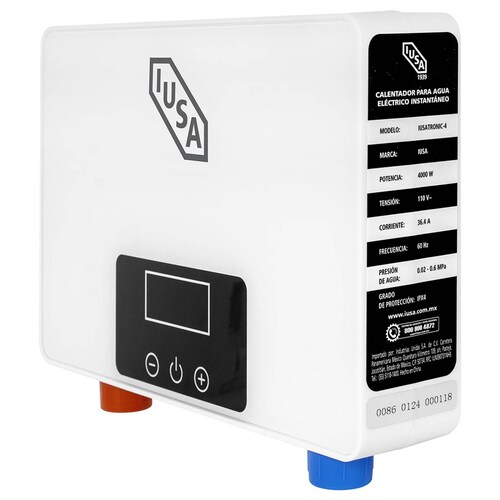 Calentador instantáneo, eléctrico, 2.8 L/min, IUSA 