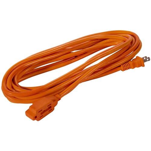 Extensión de Uso Rudo, Naranja, Clavija Recta, 25m, IUSA 