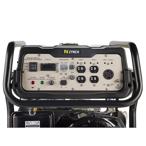 Generador eléctrico a gasolina Zynch 9000 W 14 HP 