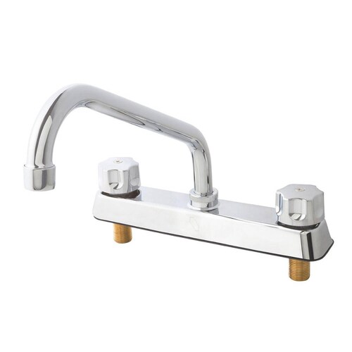 No prender - Llave mezcladora para fregadero 8´ metal 
