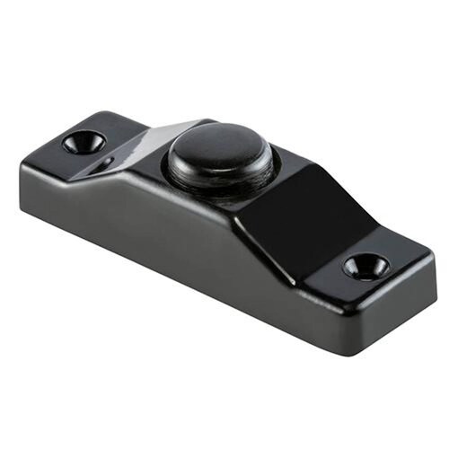 Botón timbre para sobreponer, negro 