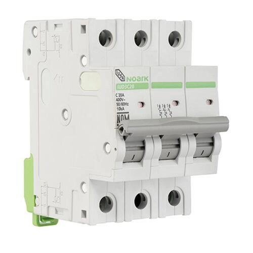 Interruptor termomagnético DIN 3 polos, 50 A 