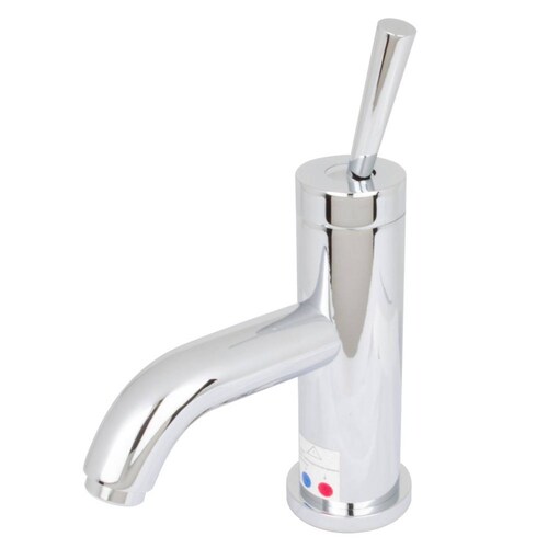 Llave Mezcladora Monomando Lavabo Desagüe Automático 