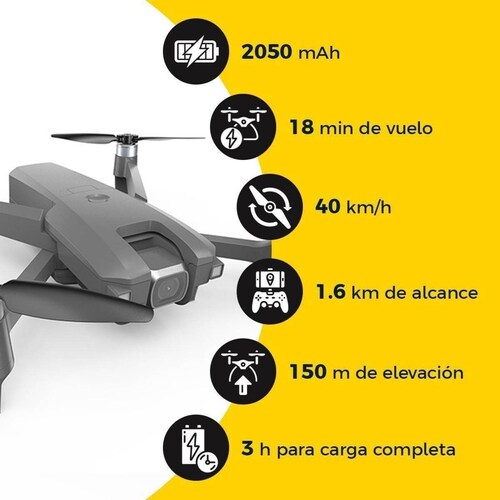 Drone Binden Mew4-1 Con Cámara Full Hd 