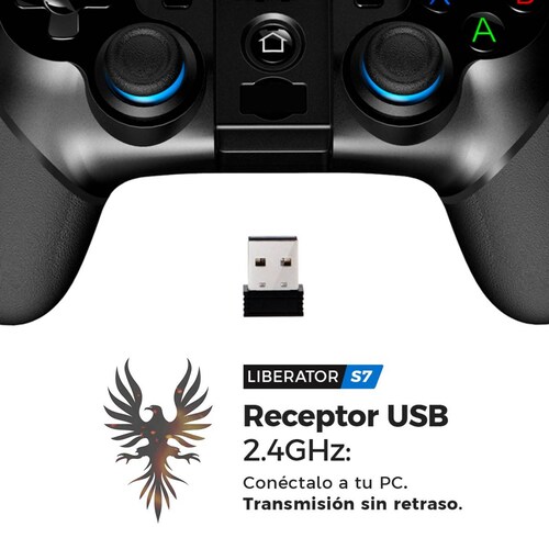 Control Liberator BINDEN 9156 Con Turbo, 15 Horas De Juego Android 
