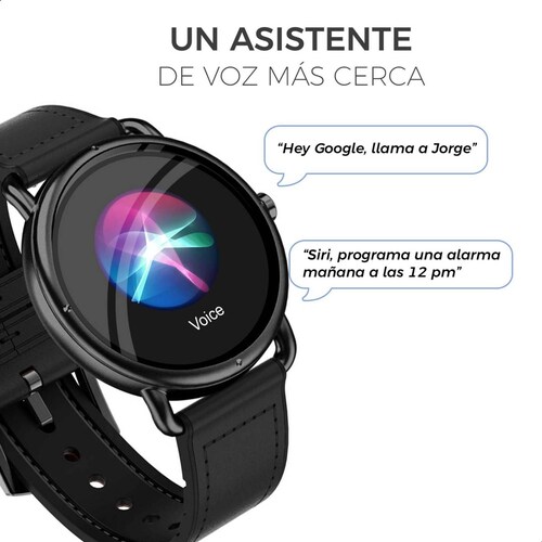 Smartwatch BINDEN ERA One Asistente de Voz Realiza Llamadas SILICÓN Azul