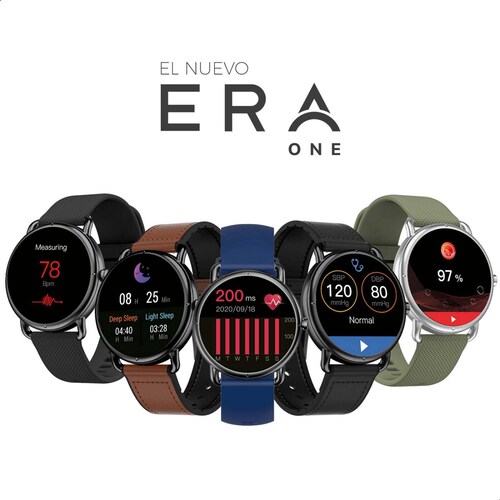 Smartwatch BINDEN ERA One Asistente de Voz Realiza Llamadas SILICÓN Azul