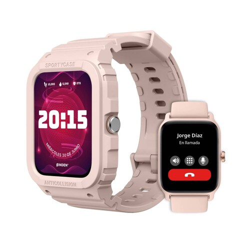 Smartwatch BINDEN Era XTream X1 Haz Llamadas +1 Correa de Regalo Rosa 50mm