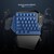 Combo Gaming Teclado y Mouse Inalámbricos 24GHz DPI Ajustable PC o Android TTC Azules 