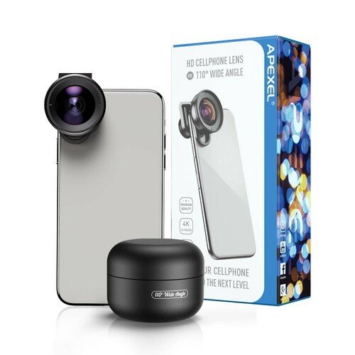 Lente HD Gran Angular 110 para Smartphone Calidad Premium 